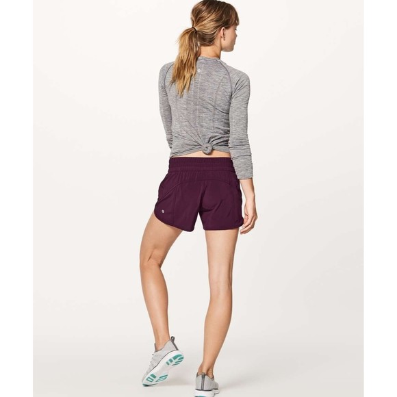 LULULEMON Womens Tracker Short V 4" Inseam #W7AA6S Black - Picture 2 of 9